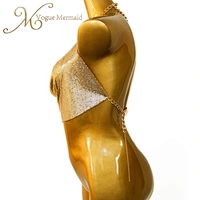 chain metallic gold top